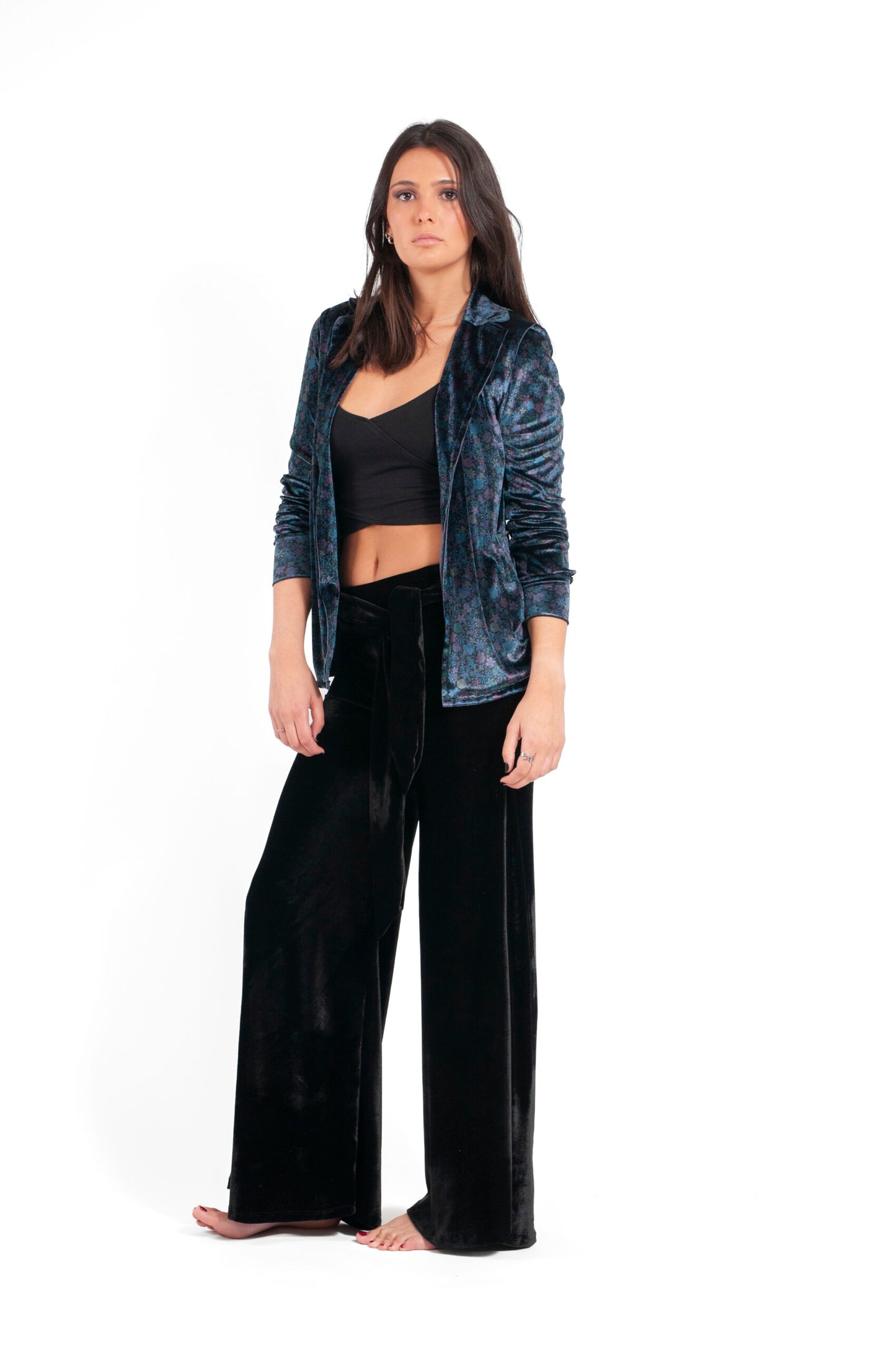chaqueta terciopelo