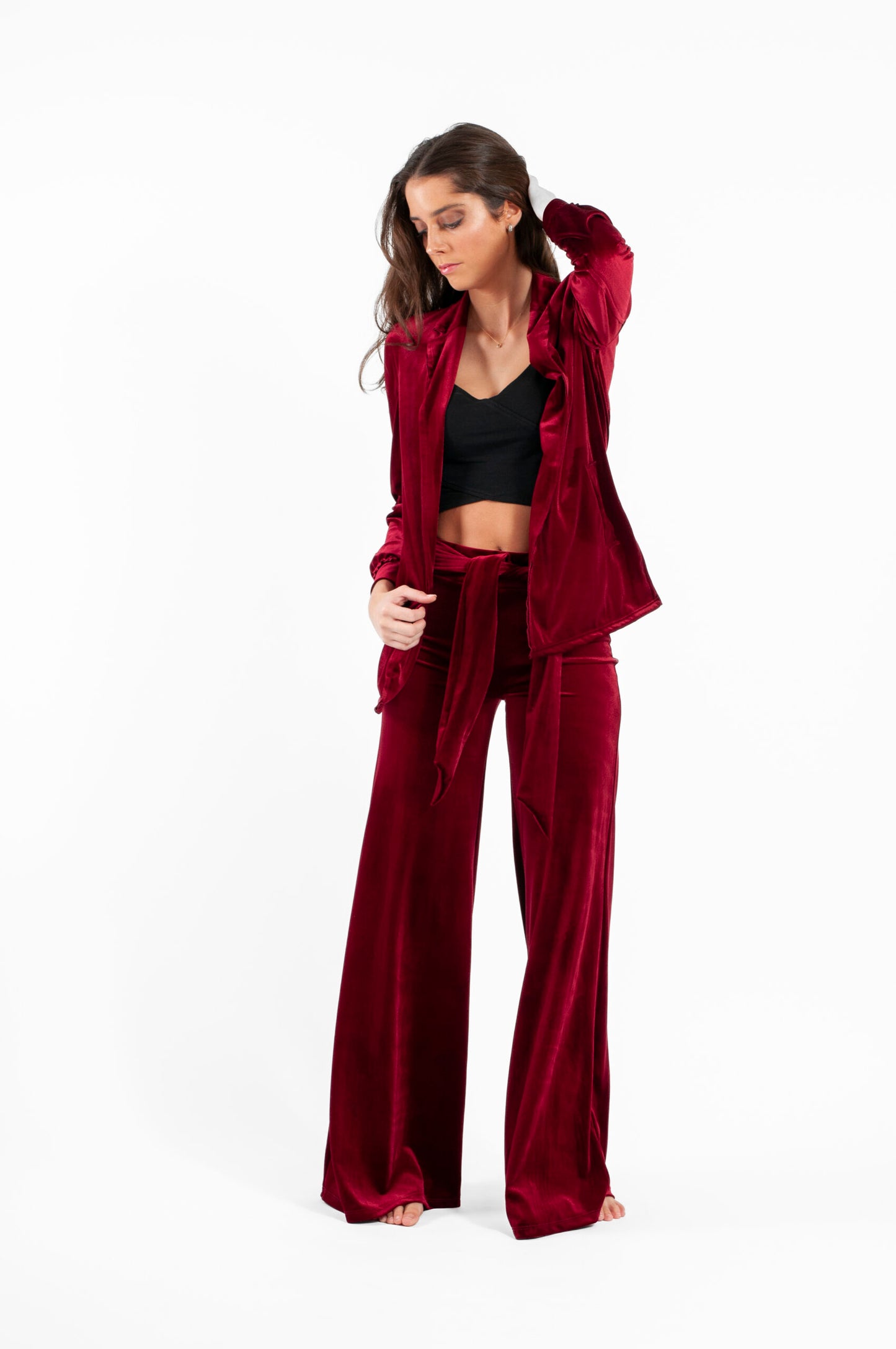 chaqueta terciopelo