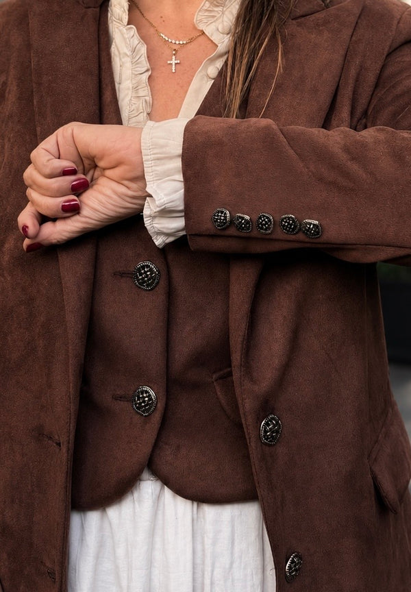 Chaqueta Eter Café.