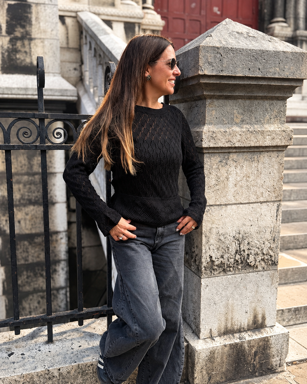 Tejido Amélie Negro