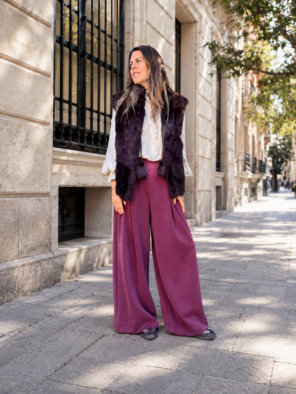 Pantalón Ambar Burdeo