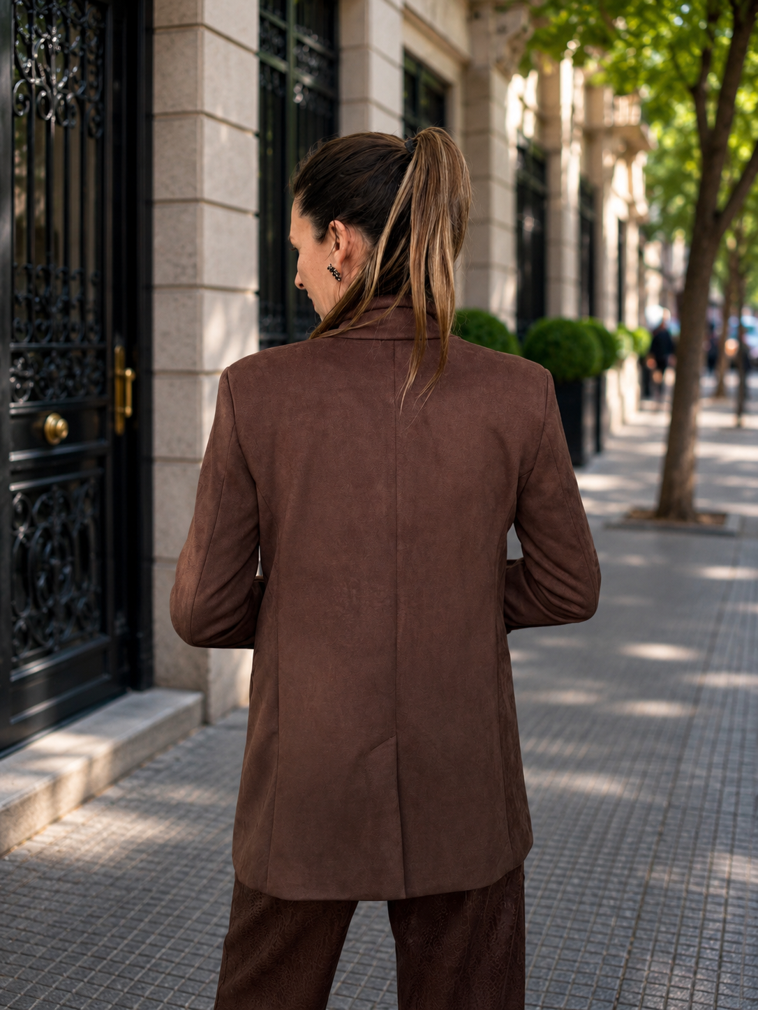 Chaqueta Eter Café.