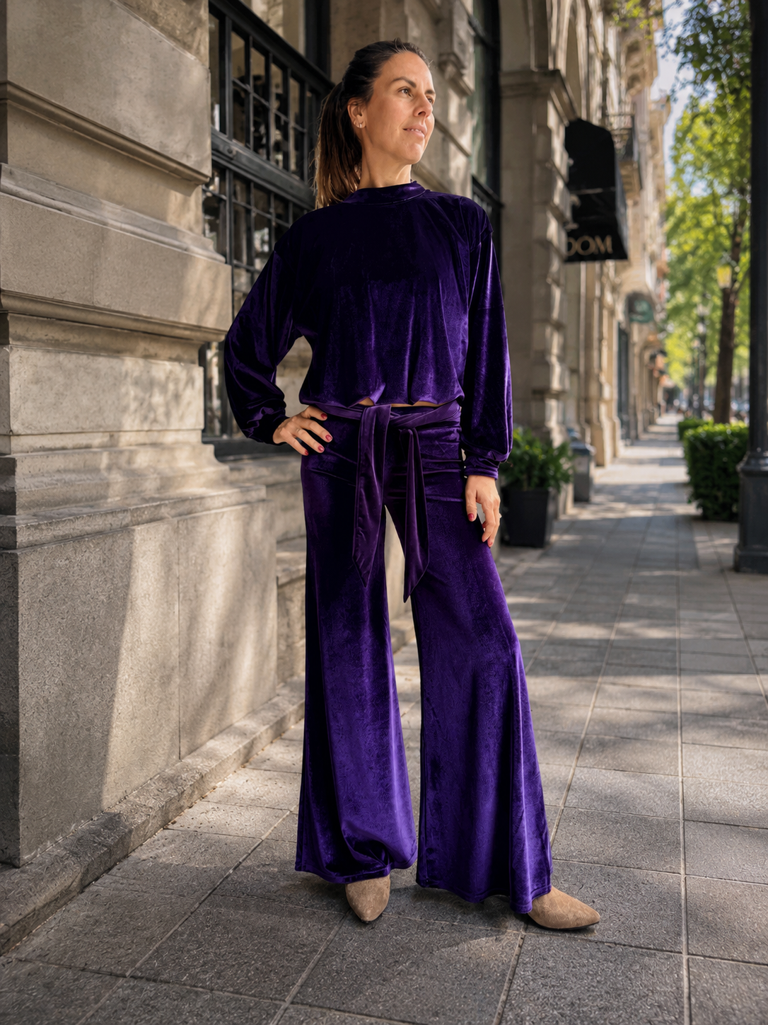 Poleron Maria Morado