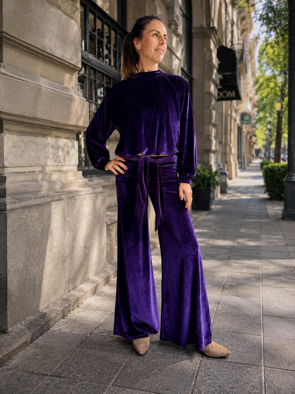 Poleron Maria Morado