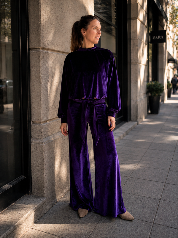 Pantalón Luz Morado