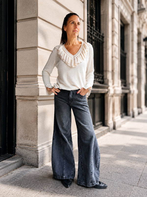 Polera Perla cruda