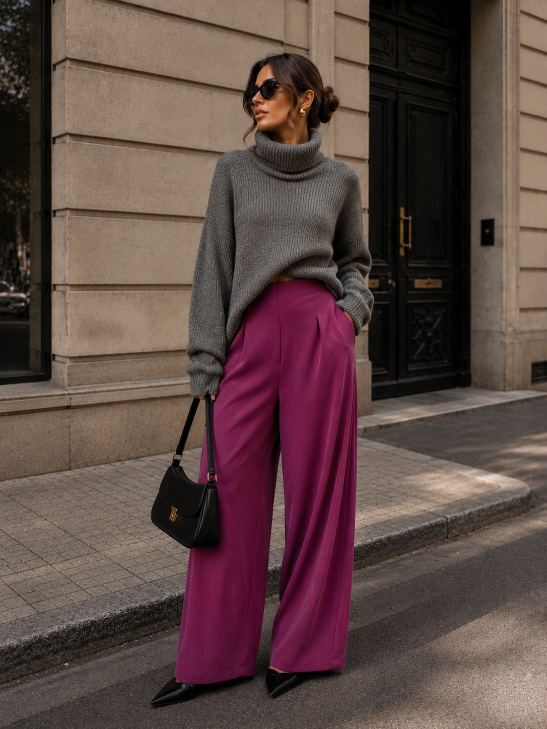 Pantalón Brisa Burdeo