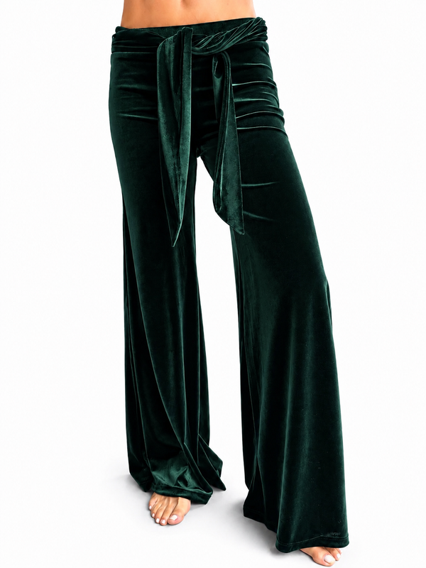 Pantalón Luz Verde Botella